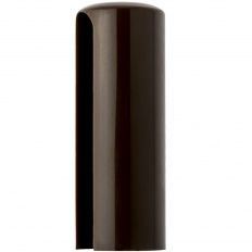 Exacta krytka 14mm, plast hnedý