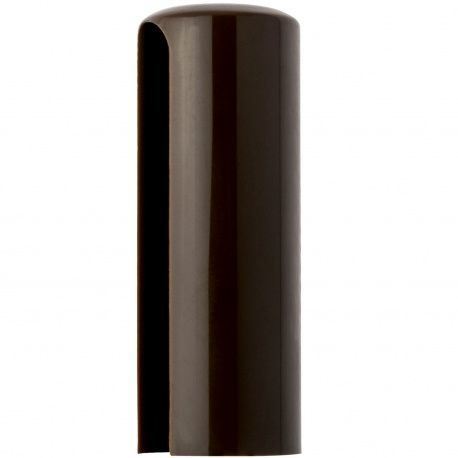 Exacta krytka 14mm, plast hnedý