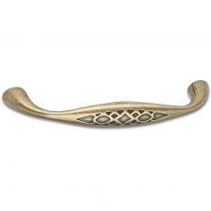 Úchytka Djerba, zinková zliatina, bronz antický, 147/128mm