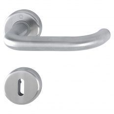 Kľučka Baden rozetová okrúhla, antikor, matný