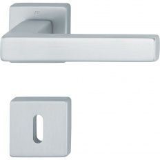 Kľučka Austin rozetová štvorcová, hliník, prírodný elox