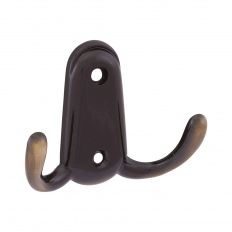 Vešiak na kabát Canelli š-78mm v-55mm, ZN patinovaný