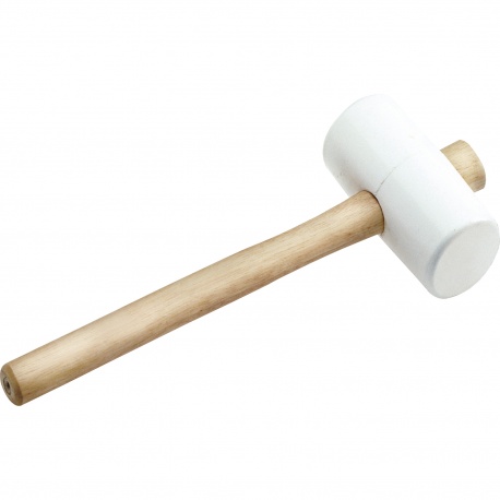 Gumové kladivo biele priemer hlavy 65mm