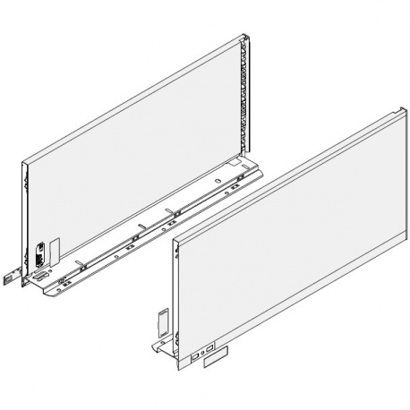 Legrabox súprava bokov antikor. F_257, 450mm