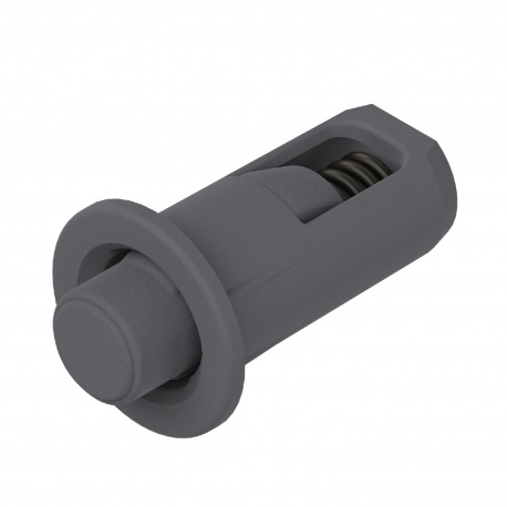 Servo-Drive dištančný doraz RAL7037 vŕtanie 5mm