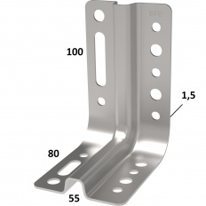 Montážny uholník SFS JB-W, 80x100mm