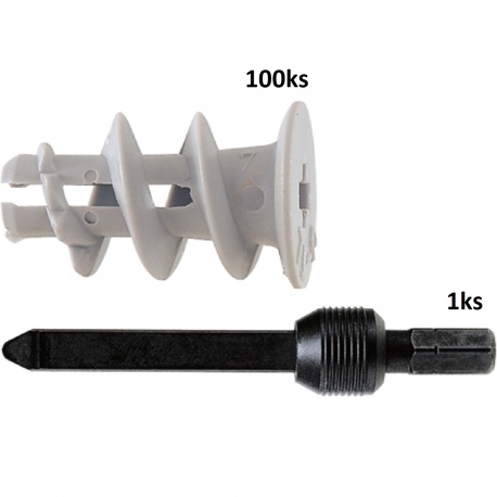 Hmoždinka do sadrokartónu Fischer GK 22, nylon