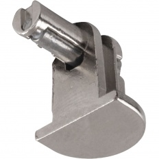 Policový nosník 5mm Alfa Stop nosný diel poniklovaný, 9mm